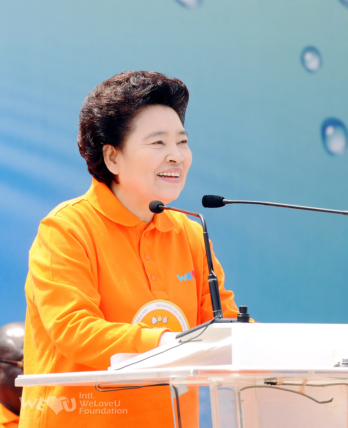 Zahng Gil-jah, Presidenta Honoraria de la Fundación Internacional WeLoveU
